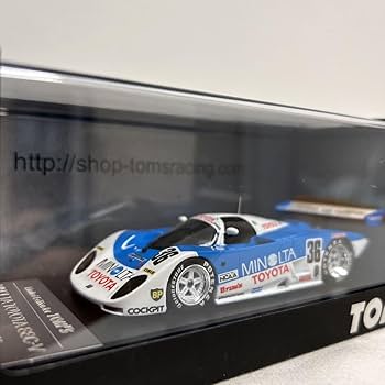 直筆サイン入り MIMOLTA TOM'S 88C LE MANS 1988 1988 TOM's Toyota 88C For Sale in the UK — Supercar Nostalgia